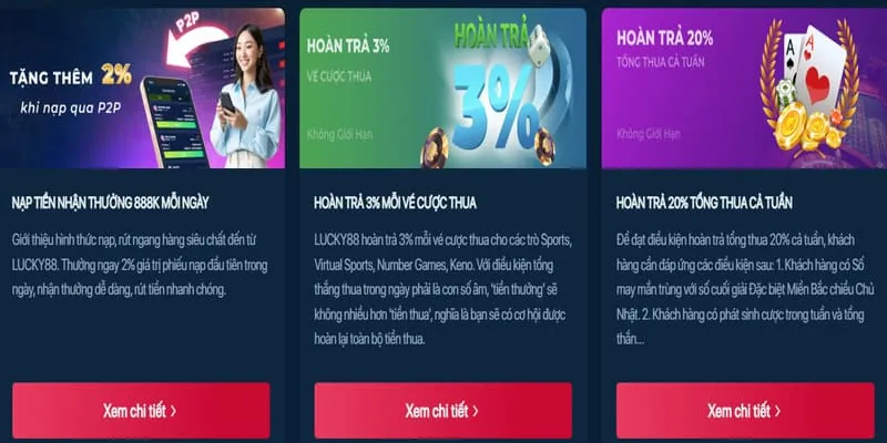 Hình ảnh khuyến mãi và ưu đãi đặc biệt tại 7clubs web